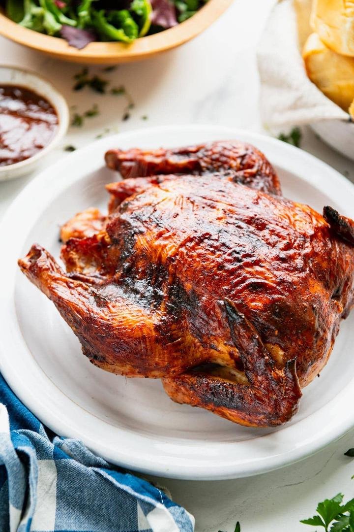 grilled whole chicken